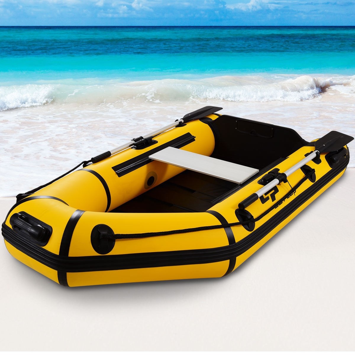 2 Person 7.5 Ft Inflatable Fishing Tender Rafting Dinghy Boat – By ...