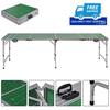 8Ft Aluminum Portable Folding Beer Pong Table Home Party Picnic ...